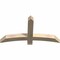 Ekena Millwork Bellingham Rough Sawn Timber Gable Bracket, Douglas Fir, 48"W x 26"H x 4"D x 4"F, 13/12 Pitch GBW048X26X0404BEL00RDF - alternate 5